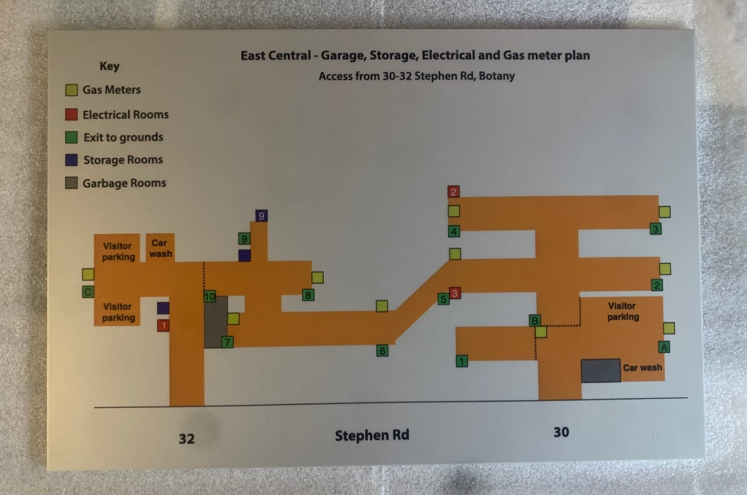 Signamic Signs design and install strata signage in all Sydney areas